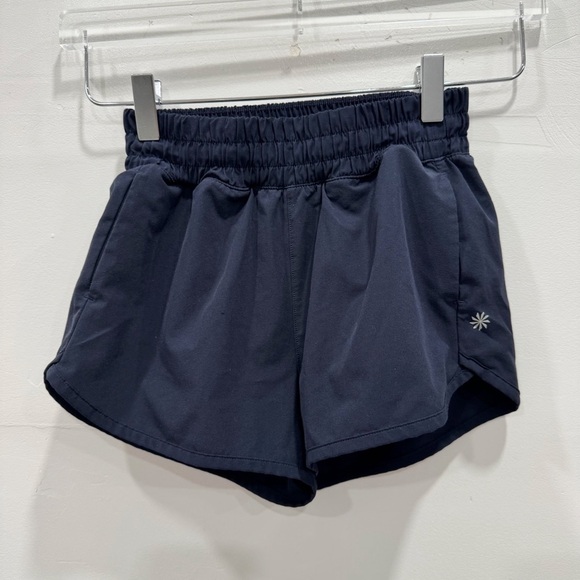 Athleta Girl Run Free 2.5” Short Bundle Size Small 7 Blue Pink - Picture 2 of 8